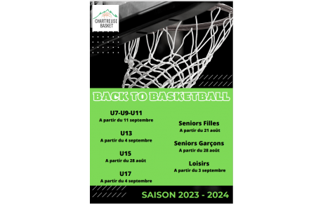 Reprise saison 2023-2024